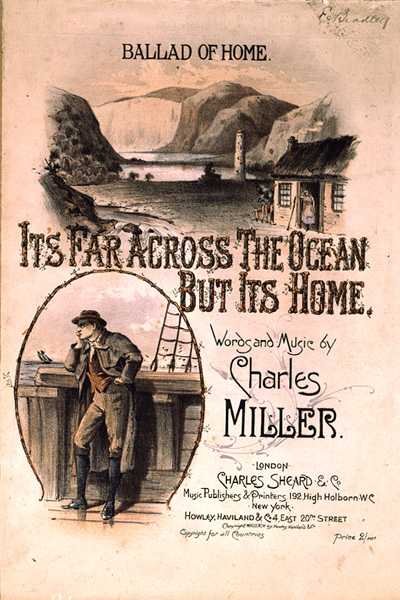 Titelseite der Partitur für 