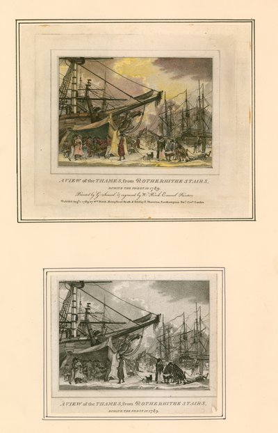 Frostmesse 1789 af English School