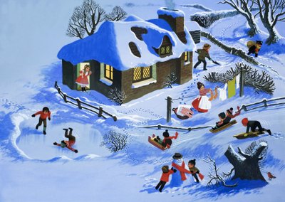 Sjov i sneen af English School