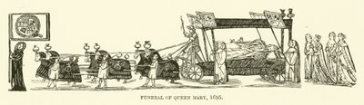 Beerdigung von Königin Maria von English School