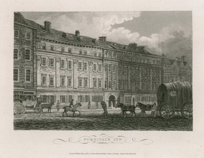 Furnivals Inn, Holborn, London af English School