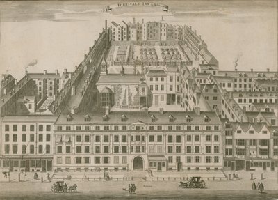 Furnivals Inn, Holborn, London af English School