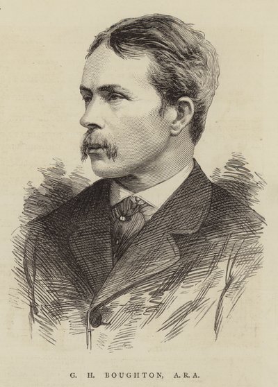 G H Boughton, ARA (gravering) af English School