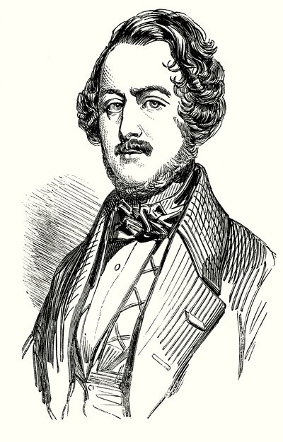 Gaetano Donizetti (gravering) af English School