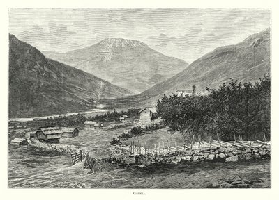 Gausta (gravering) af English School