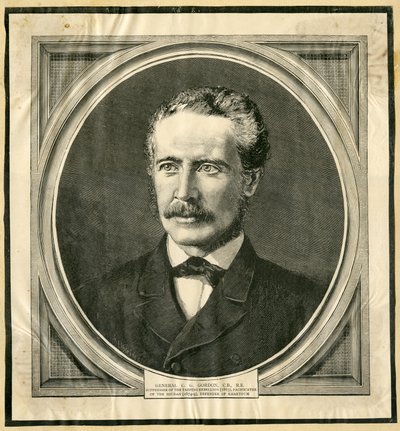 General Charles George Gordon (1833-85) af English School