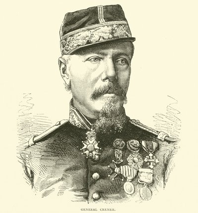 General Cremer, oktober 1870 af English School