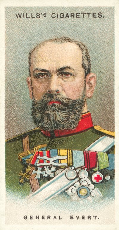 General Evert (Chromolithografie) von English School