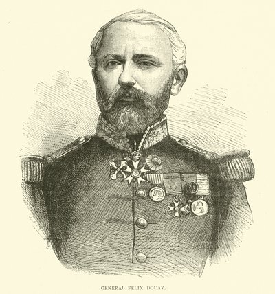 General Felix Douay, 1870 af English School