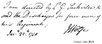 General John Wolfe af English School