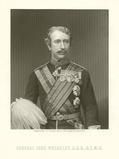General Lord Wolseley af English School