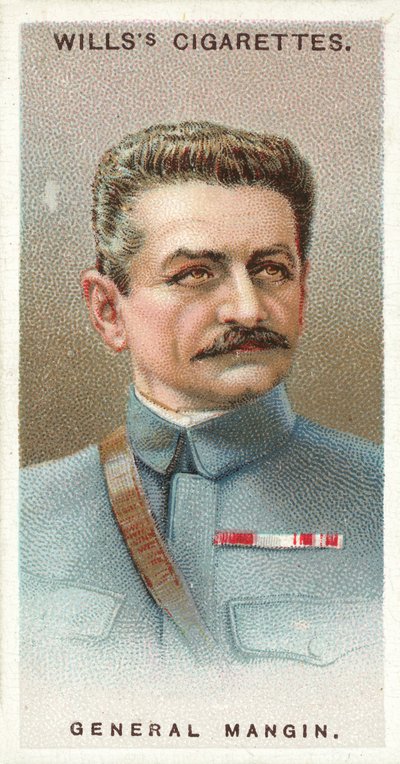 General Mangin (chromolitho) af English School