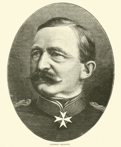 General Obernitz, oktober 1870 af English School