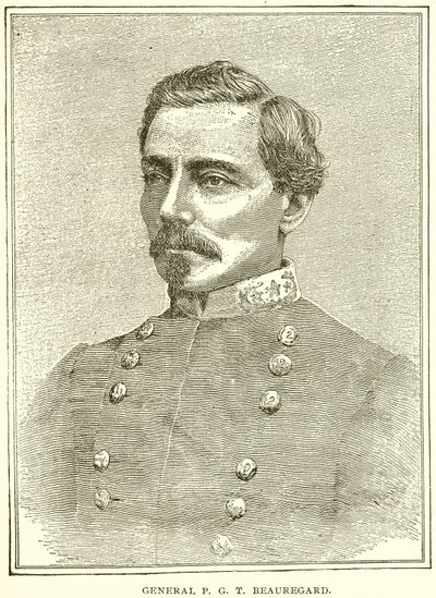 General P. G. T. Beauregard af English School