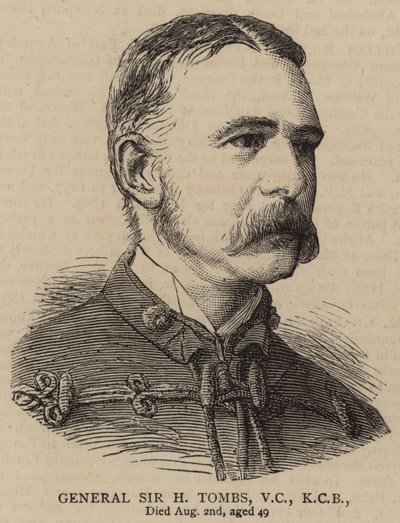 General Sir H Tombs, VC, KCB (gravering) af English School