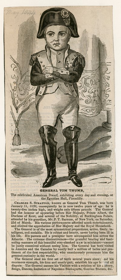 General Tom Thumb af English School