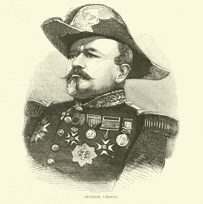 General Uhrich, september 1870 af English School