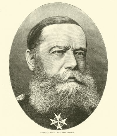 General Vogel von Falkenstein, september 1870 af English School