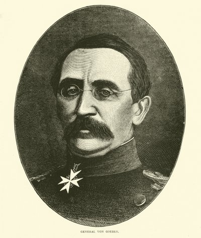 General Von Goeben, oktober 1870 af English School