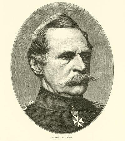 General Von Roon, august 1870 af English School