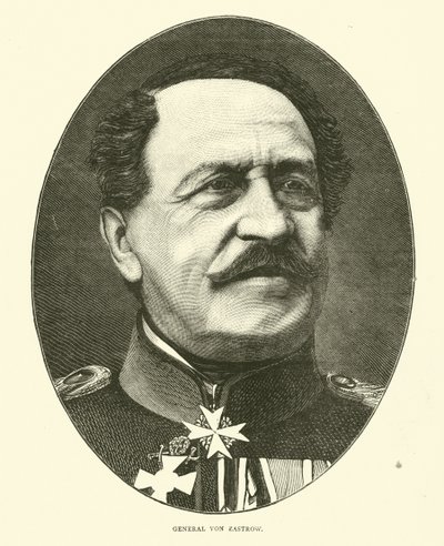 General Von Zastrow, september 1870 af English School