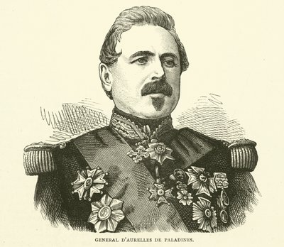 General dAurelles de Paladines, december 1870 af English School