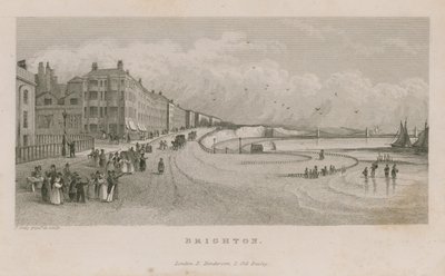 Generel udsigt langs strandpromenaden ved Brighton af English School
