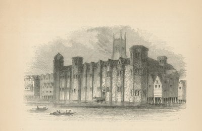 Generel udsigt over Baynards Castle af English School