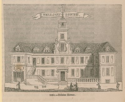 Generelt billede af Belsize House af English School