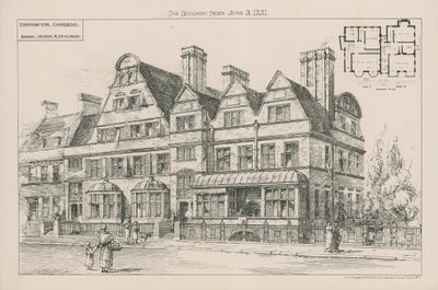 Generel udsigt over Harrington Gardens af English School