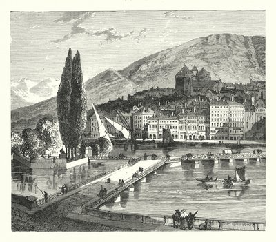 Genève (gravering) af English School