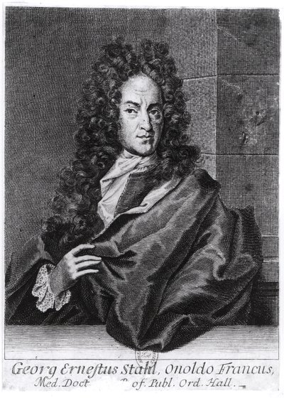Georg Ernest Stahl (1660-1734) af English School