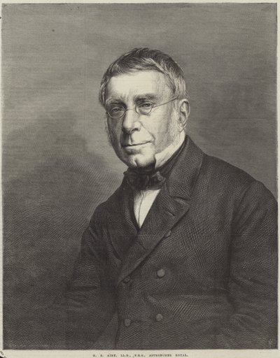 George Biddell Airy af English School