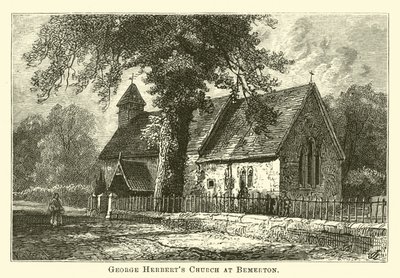 George Herberts Kirche in Bemerton von English School