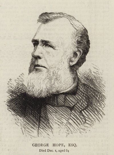 George Hope, Esquire (gravering) af English School
