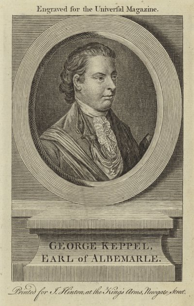 George Keppel, jarl af Albemarle af English School