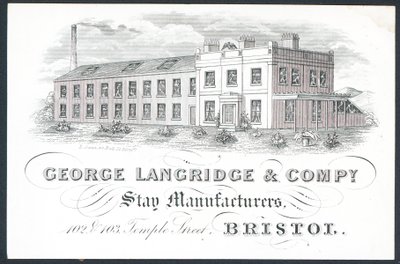George Langridge & Company, opholdsproducenter, handelskort af English School
