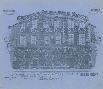 George Parker & Sons butik af English School