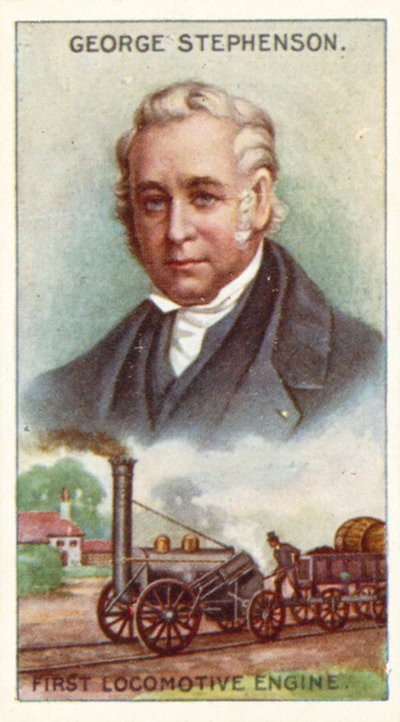 George Stephenson, første lokomotivmotor af English School