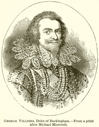 George Villiers, hertug af Buckingham af English School