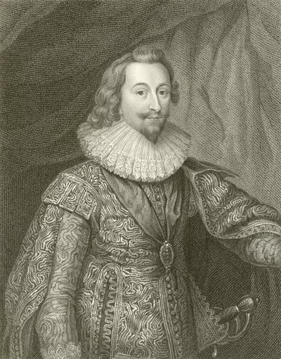 George Villiers, hertug af Buckingham af English School