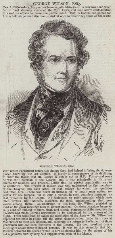 George Wilson, Esquire von English School