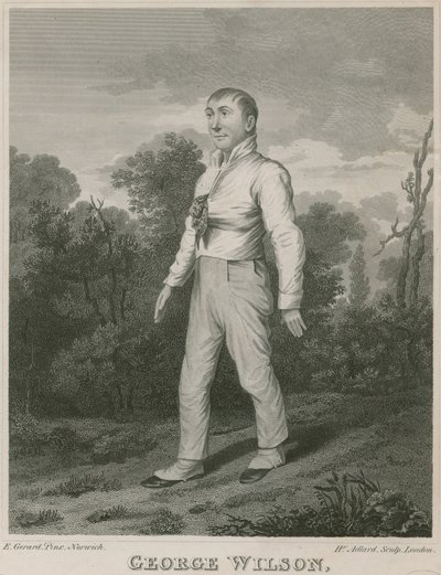 George Wilson, den berømte Blackheath-fodgænger af English School