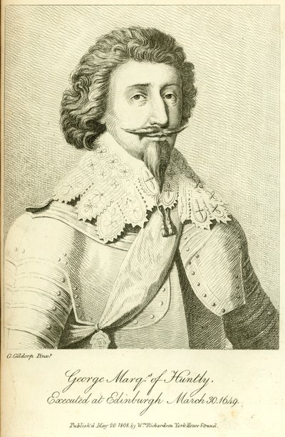 George, fjerde markis af Huntly af English School