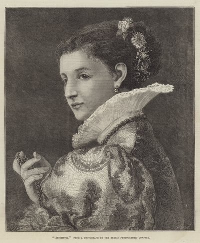 Giacometta (gravering) af English School