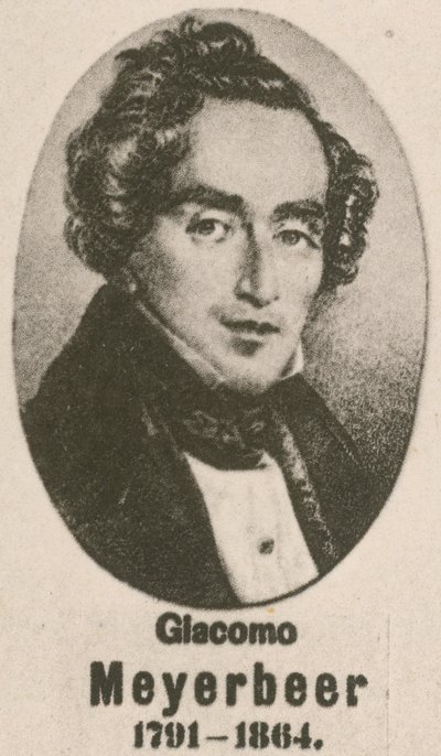Giacomo Meyerbeer (dybtryk) af English School