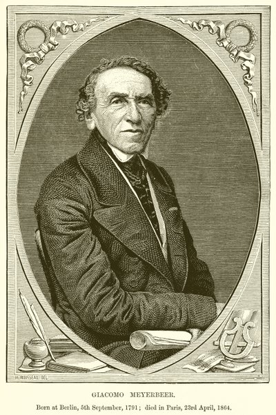 Giacomo Meyerbeer af English School