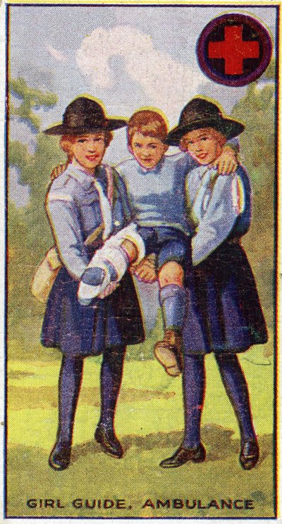 Girl Guide Ambulance Badge, 1923 af English School