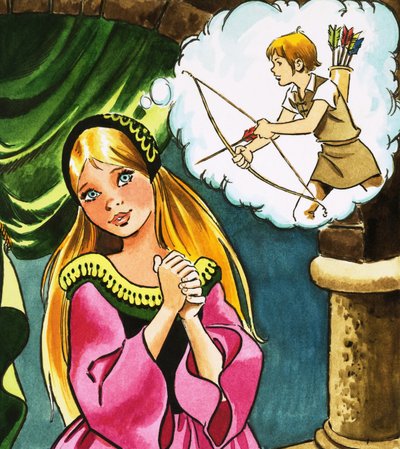 Mädchen mit Amor von English School