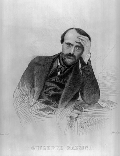 Giuseppe Mazzini, fra 